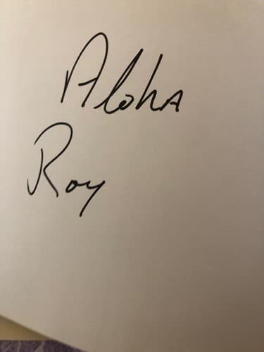 AUTOGRAPHED Roy's Feasts from Hawaii ROY YAMAGUCHI - Thumbnail 2