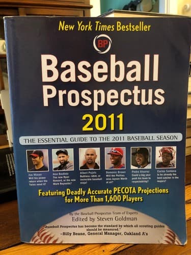 AUTOGRAPHED Baseball Prospectus 2011 Four Autographs From Various Authors - Thumbnail 2