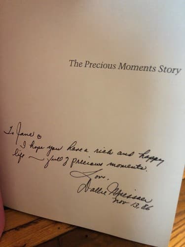 AUTOGRAPHED The Precious Moments Story Collector's Edition 1st Edition Hardcover - Image 1