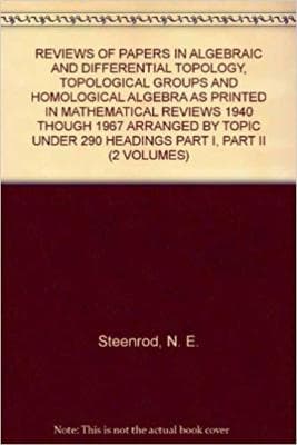 REVIEWS OF PAPERS IN ALGEBRAIC AND DIFFERENTIAL TOPOLOGY TOPOLOGICAL GROUPS A... - Image 1