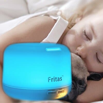 Aromatherapy Essential Oil Diffuser 7 colors - Portable Ultrasonic Cool Mist ... - Thumbnail 4
