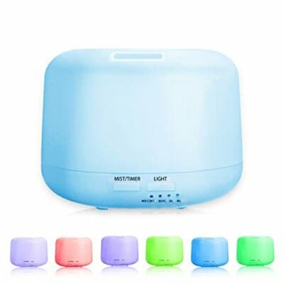 Aromatherapy Essential Oil Diffuser 7 colors - Portable Ultrasonic Cool Mist ... - Image 1