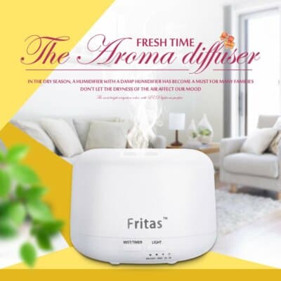 Aromatherapy Essential Oil Diffuser 7 colors - Portable Ultrasonic Cool Mist ... - Thumbnail 3