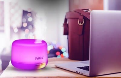 Aromatherapy Essential Oil Diffuser 7 colors - Portable Ultrasonic Cool Mist ... - Thumbnail 5