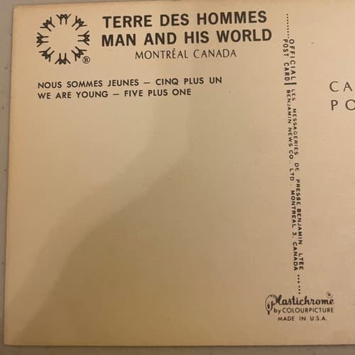 Expo 67 Montreal Quebec Canadian Pacific Cominco Pavillion Postcard F17 | eBay - Thumbnail 3
