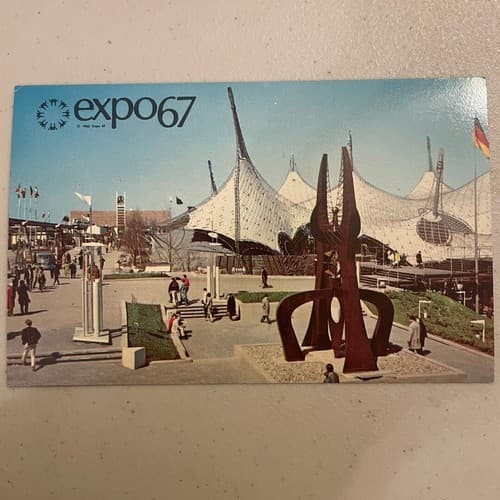 EXPO 67 - Montreal, CANADA - Man & His World - Pavilion Germany - 1967 | - Image 1