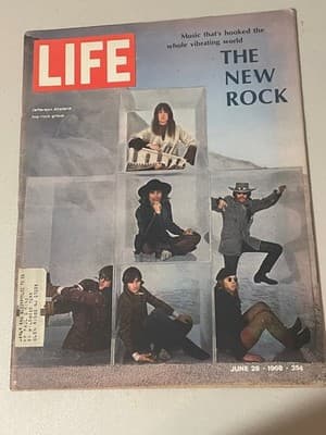 LIFE Magazine June 28 1968 Jefferson Airplane The New Rock Vintage Coke Ad - Image 1