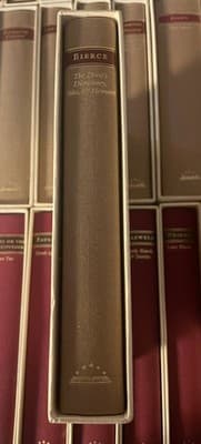 LOA Bierce The Devil's Dictionary Clothbound Hardcover Collectible Classic - Image 1