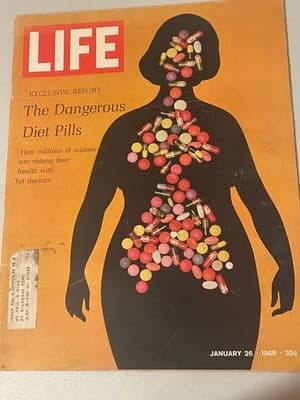 LIFE Magazine Jan 26 1968 The Dangerous Diet Pills Vintage Cover Marlboro Ad - Image 1