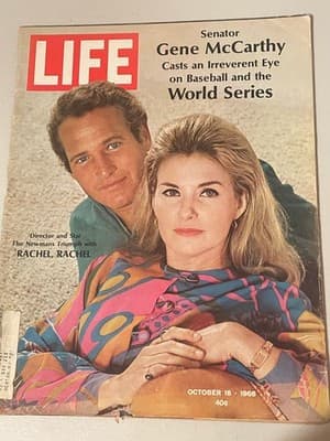 Life Magazine Oct 18 1968 Vintage Issue Gene McCarthy World Series Cover Rare - Image 1