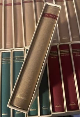 LOA Dreiser Hardcover Book in Slipcase Classic Literature Collectible Edition - Image 1