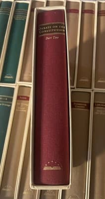 LOA Debate on the Constitution Part Two (only) Hardcover Volume Red Slipcase - Image 1