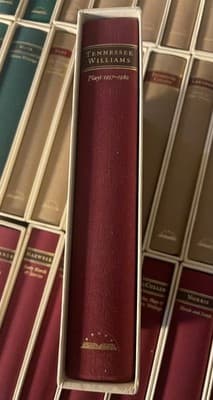 LOA Tennessee Williams Plays 1957-1980 Hardcover Red Slipcase Collector Edition - Image 1