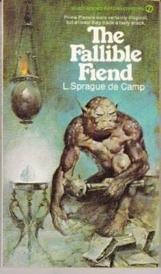 The Fallible Fiend (Signet Q5370) 1st printing L. Sprague DeCamp - Image 1