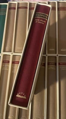 LOA Maxwell Early Novels, Stories Hardcover Red Cloth Slipcase Volume - Image 1