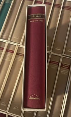 LOA Norris Novels and Essays Hardcover Red Cloth in Slipcase Collected Works - Image 1