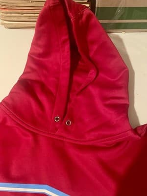 Sport-Tek Hoodie Mens XL Red Pullover Fleece Dixie Land Energy Heating Cooling - Thumbnail 3