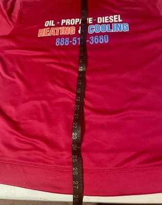 Sport-Tek Hoodie Mens XL Red Pullover Fleece Dixie Land Energy Heating Cooling - Thumbnail 8