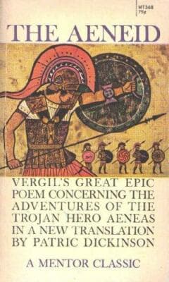 The Aeneid of Virgil Epic Poem Adventures Trojan Hero Aeneas Patric Dickinson - Image 1