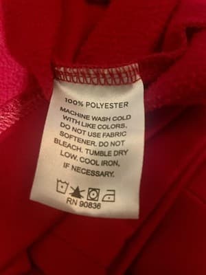 Sport-Tek Hoodie Mens XL Red Pullover Fleece Dixie Land Energy Heating Cooling - Thumbnail 9