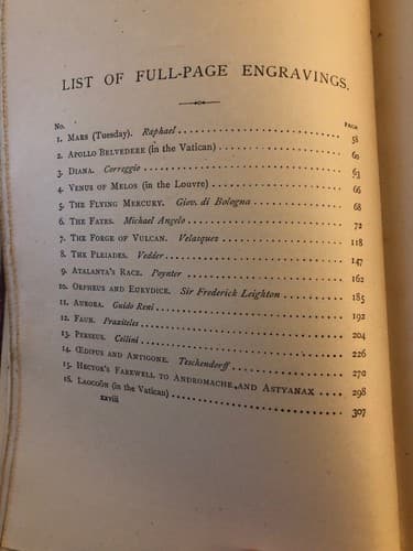 Classic Myths in English Literature: Based Chiefly Bulfinch's Age of Fable 1904 - Thumbnail 12