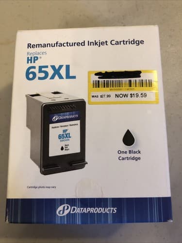 Dataproducts High Yield Printer Ink Cartridge - HP 65XL BLACK brand new In Box - Image 1