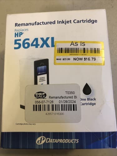 Dataproducts Inkjet Ink Cartridge Replaces HP 564XL BLACK - Image 1