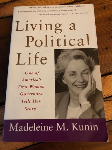 AUTOGRAPHED Living a Political Life: One of America's First Woman Governors - Thumbnail 2