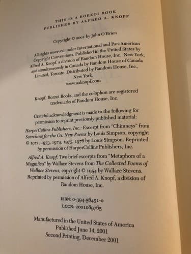AUTOGRAPHED At Home in the Heart of Appalachia John O’ Brien 2nd Printing - Thumbnail 5