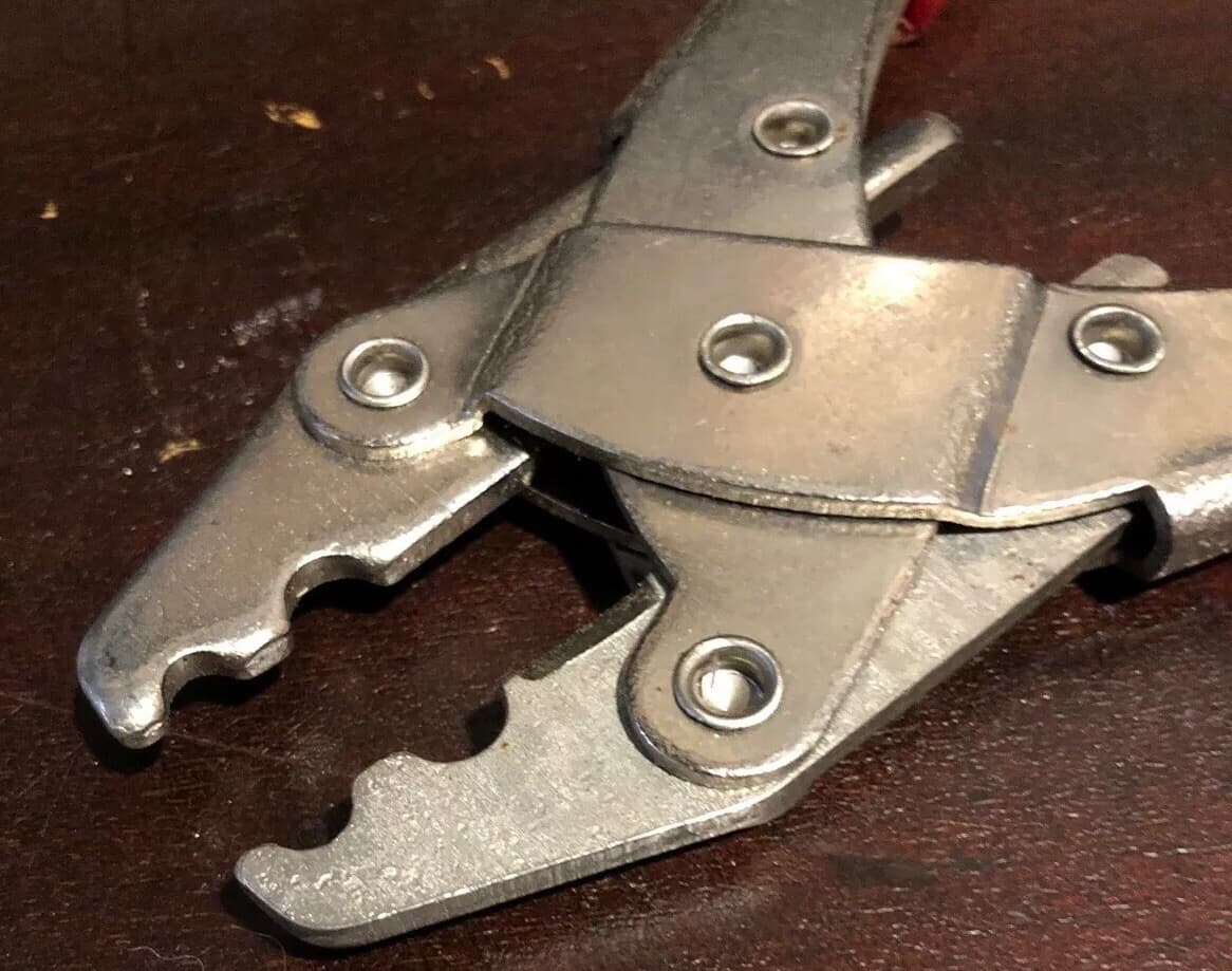 Wire Stripper Crimper Pliers Red Handles - Thumbnail 5