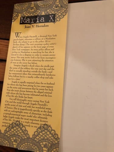 AUTOGRAPHED Maria X 1st Edition Hardcover Joan V Herndon - Thumbnail 4