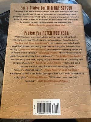 AUTOGRAPHED 1st Edition: In a Dry Season (Inspector Banks Novels) - Thumbnail 5
