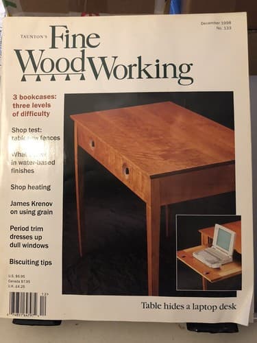 9 different issues of fine wooodworking plus 2 bonuses - Image 1