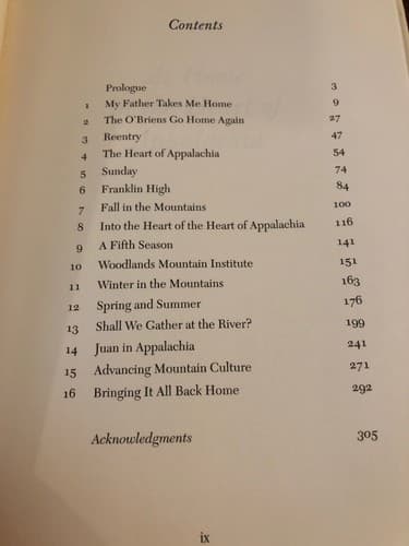 AUTOGRAPHED At Home in the Heart of Appalachia John O’ Brien 2nd Printing - Thumbnail 6