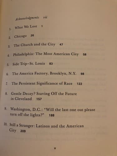 SIGNED Old Neighborhood: What We Lost in the Great Suburban Migration 1966-1999 - Thumbnail 5