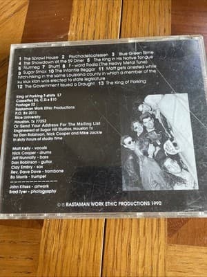 The King of Parking: Sprawl, Rice University Houston TX (CD, 1990) **VERY GOOD** - Thumbnail 4