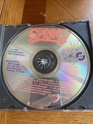 The King of Parking: Sprawl, Rice University Houston TX (CD, 1990) **VERY GOOD** - Thumbnail 2