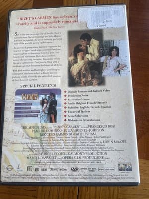 Bizet's Carmen (DVD, 1999, Original French Subtitled English) Widescreen - Thumbnail 4