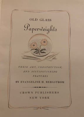 Old Glass Paperweights Bergstrom 2nd Printing 1948 Hardcover w/ DJ Color Plates - Thumbnail 10