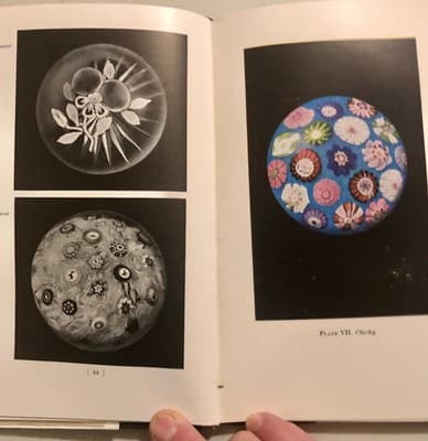 Old Glass Paperweights Bergstrom 2nd Printing 1948 Hardcover w/ DJ Color Plates - Thumbnail 16