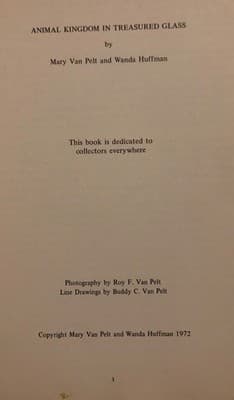 Animal Kingdom in Treasured Glass Book Mary Van Pelt Wanda Huffman 1972 Vintage - Thumbnail 6