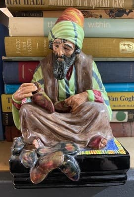 Royal Doulton Figurine Cobbler HN1706 Hand Painted Porcelain Seated Man Vintage - Image 1
