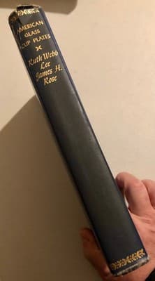 American Glass Cup Plates Ruth Webb Lee James H Rose 3rd Ed 1948 HC Illustrated - Thumbnail 2