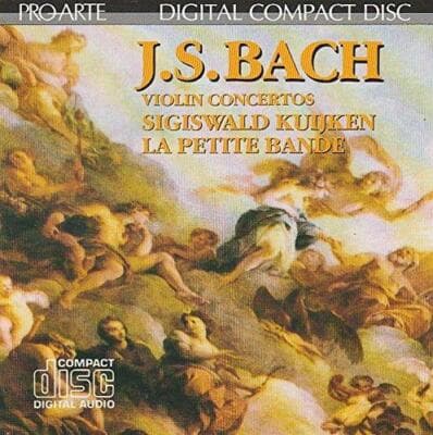 Sigiswald Kuijken Bach: Violin Concertos, BWV 1041-1043 (Cd) - Image 1