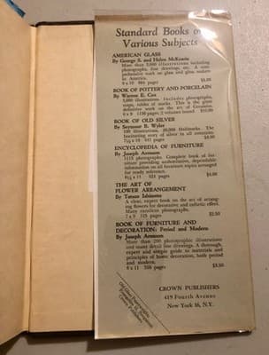 Old Glass Paperweights Bergstrom 2nd Printing 1948 Hardcover w/ DJ Color Plates - Thumbnail 7