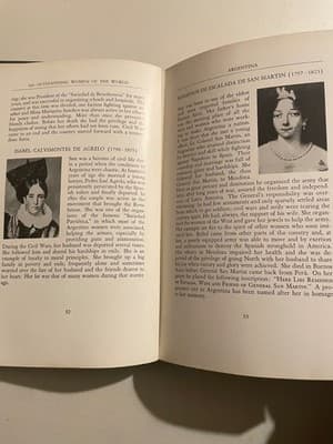 400 Outstanding Women of the World Minna M Schmidt 1933 Hardcover Costumeology - Thumbnail 11