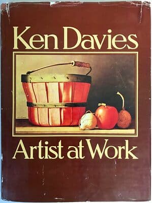 Ken Davies, artist at work - Image 1