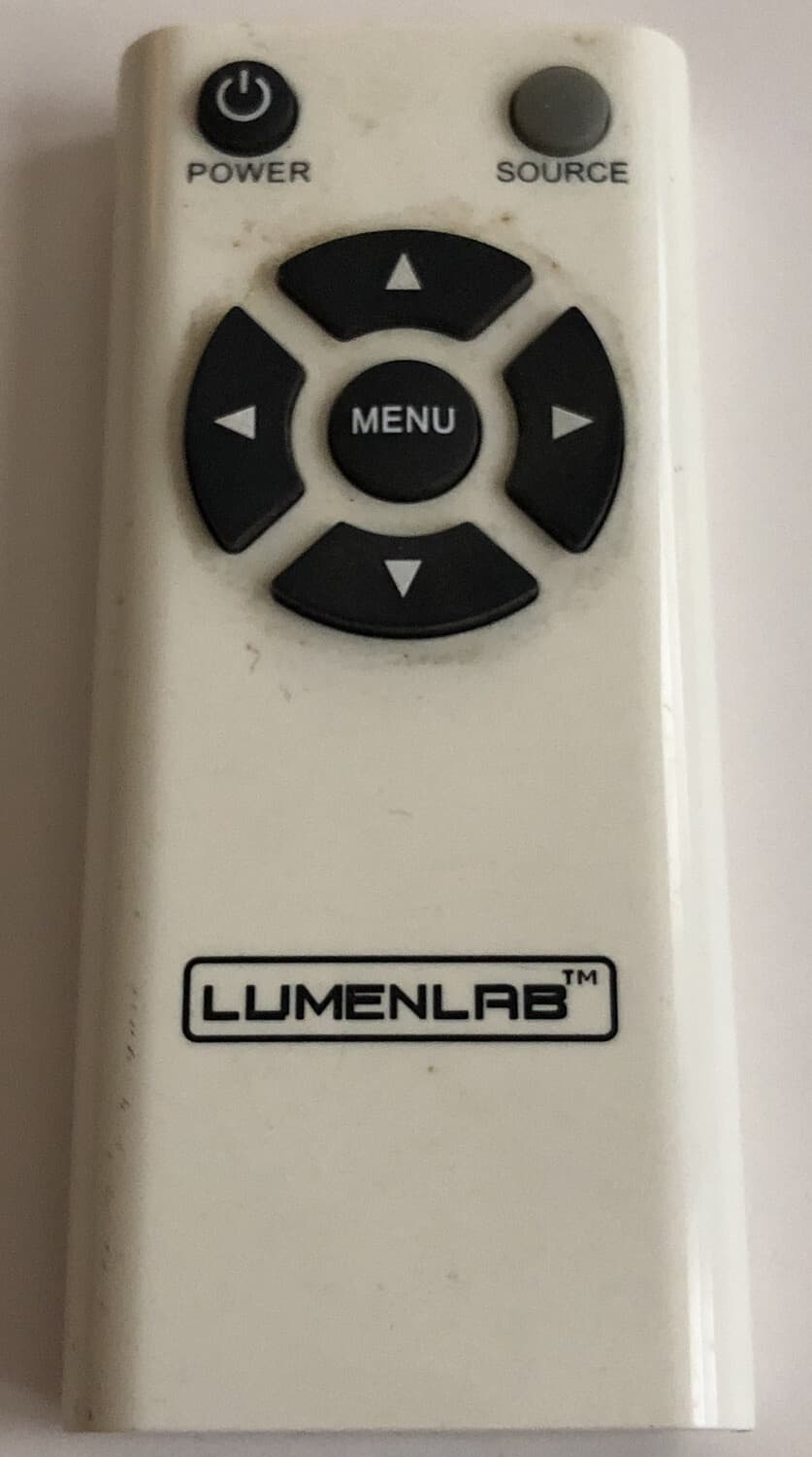 Factory Original Digital Projector Remote Control Vintage EVO Lumenlab - Image 1