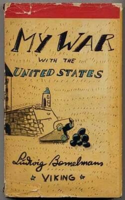 My war with the United States 1st ed.'37, slightly cocked spine, no dustjacket - Image 1