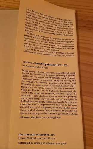 German Art of the Twentieth Century 1st Ed. 1957 Hardcover Book - Thumbnail 4